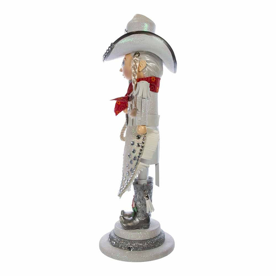 18" Hollywood Nutcrackers™ Rhinestone Cowgirl Nutcracker