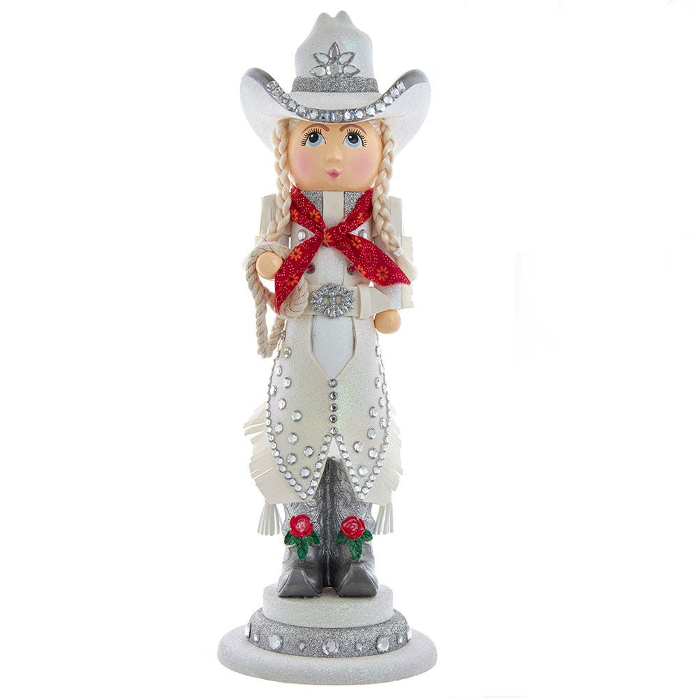 18" Hollywood Nutcrackers™ Rhinestone Cowgirl Nutcracker