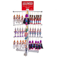 Hollywood Nutcrackers™ Ballet Nutcracker Ornaments With Rack