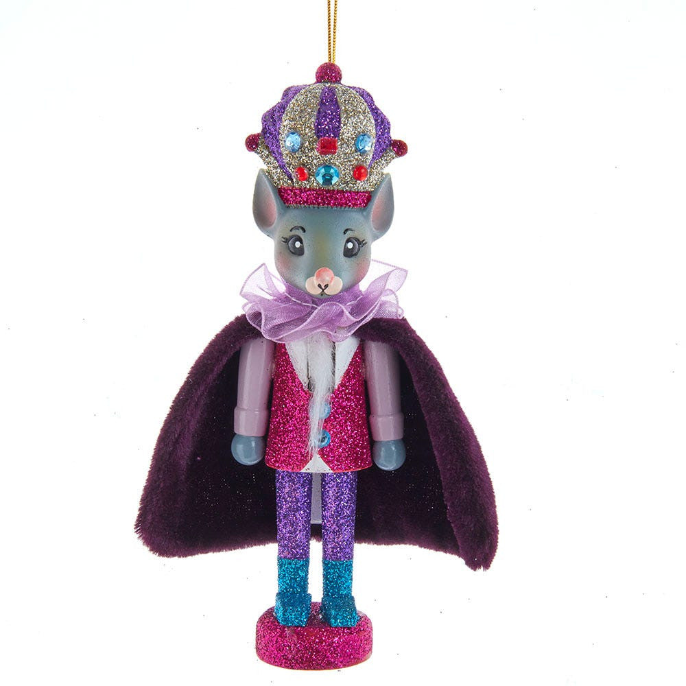 6" Hollywood Nutcrackers™ Mouse King Nutcracker Ornament