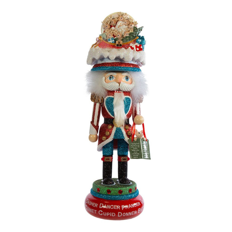 18" Hollywood Nutcrackers™ Now Dasher, Now Dancer... Nutcracker (5th in The Night Before Christmas Series)
