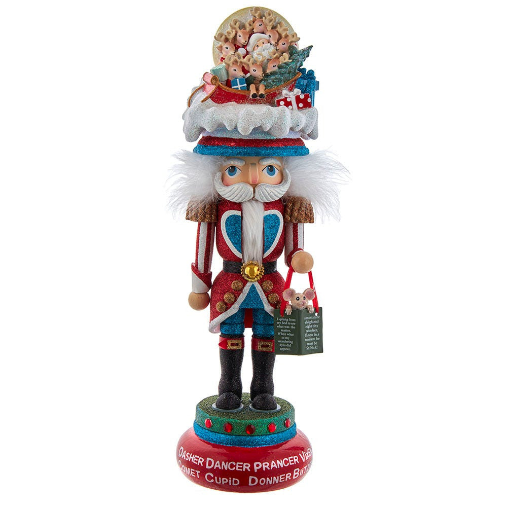 18" Hollywood Nutcrackers™ Now Dasher, Now Dancer... Nutcracker (5th in The Night Before Christmas Series)