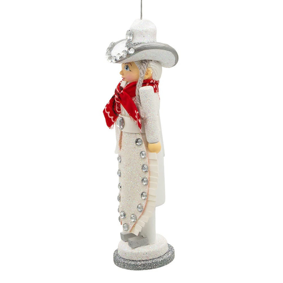 6" Hollywood Nutcrackers™ Cowgirl Nutcracker Ornament