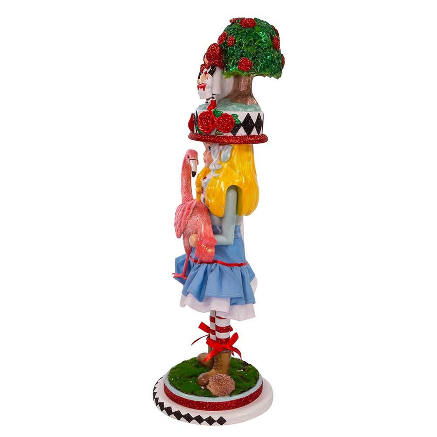 19" Hollywood Nutcrackers™ Alice With Flamingo Nutcracker