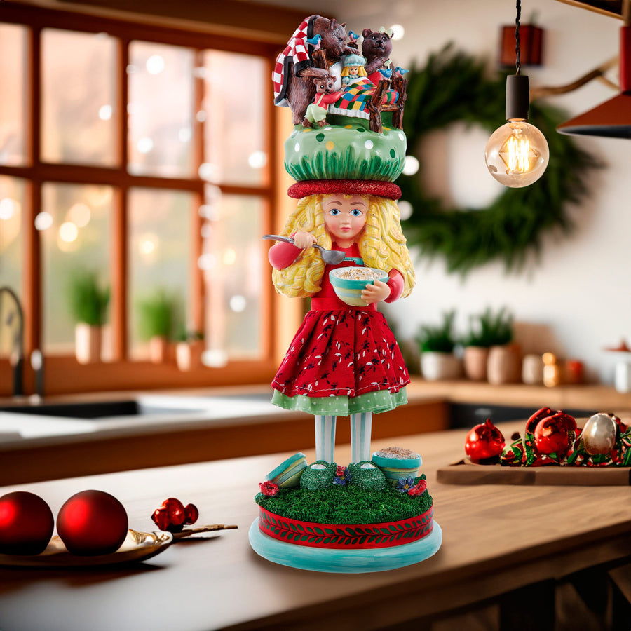 15.5" Hollywood Nutcrackers™ Goldilocks Nutcracker