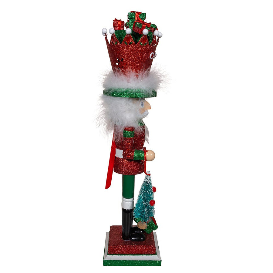 18" Hollywood Nutcrackers™ Red & Green With Presents Nutcracker