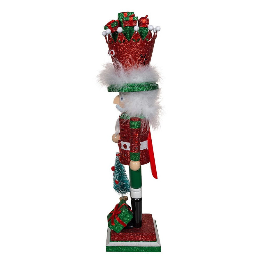 18" Hollywood Nutcrackers™ Red & Green With Presents Nutcracker
