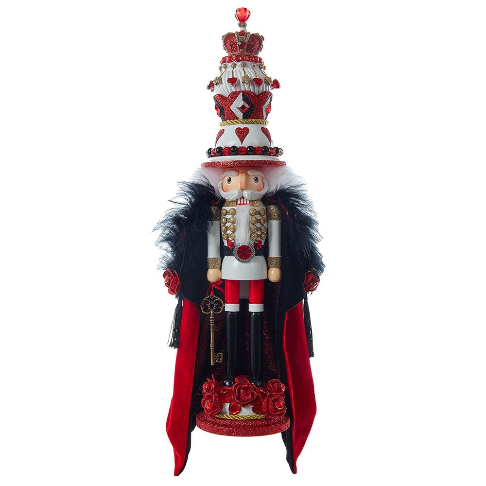 18.8" Hollywood Nutcrackers™ King Of Hearts Nutcracker