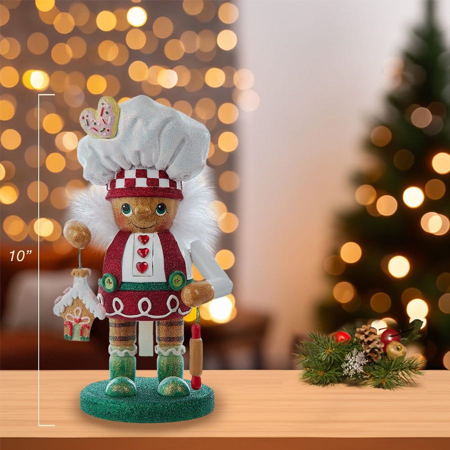 10" Hollywood Nutcrackers™ Gingerbread Baker Boy Nutcracker