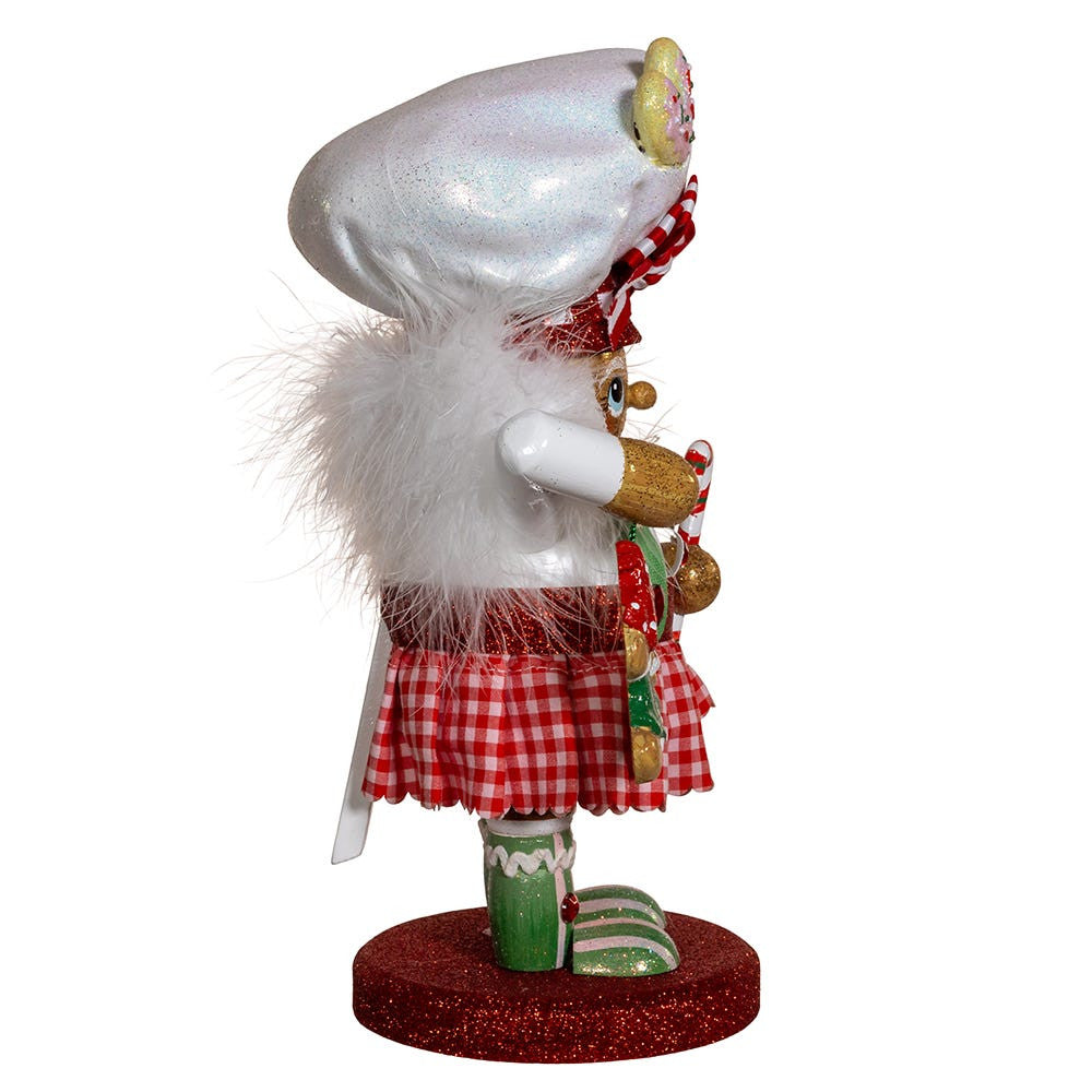 10" Hollywood NutcrackersÂ™ Gingerbread Baker Girl Nutcracker
