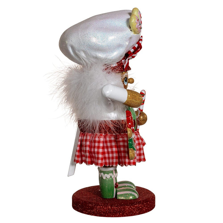 10" Hollywood NutcrackersÂ™ Gingerbread Baker Girl Nutcracker