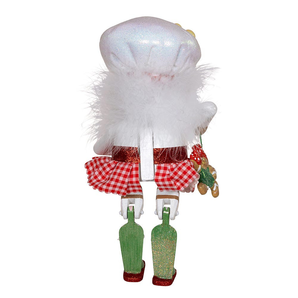 11" Hollywood Nutcrackers™ Gingerbread Baker Girl Shelf Sitter Nutcracker