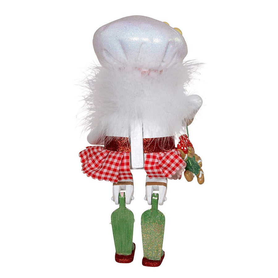 11" Hollywood Nutcrackers™ Gingerbread Baker Girl Shelf Sitter Nutcracker
