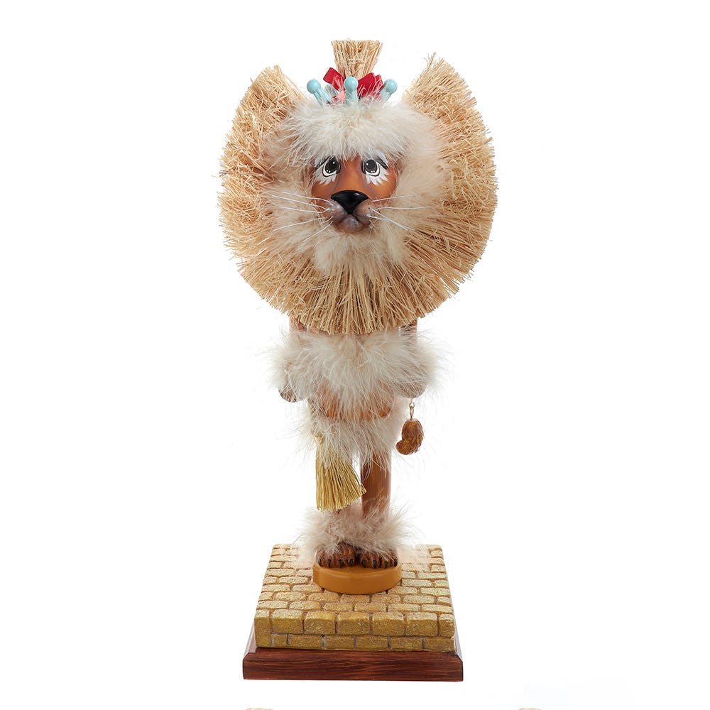 17" Hollywood Nutcrackers™ Cowardly Lion Nutcracker