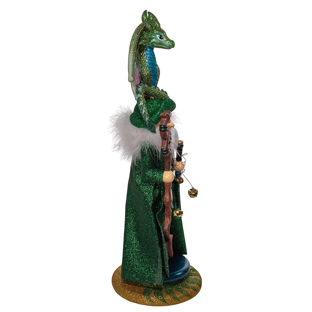 18" Hollywood Nutcrackers™ Wizard With Dragon Nutcracker