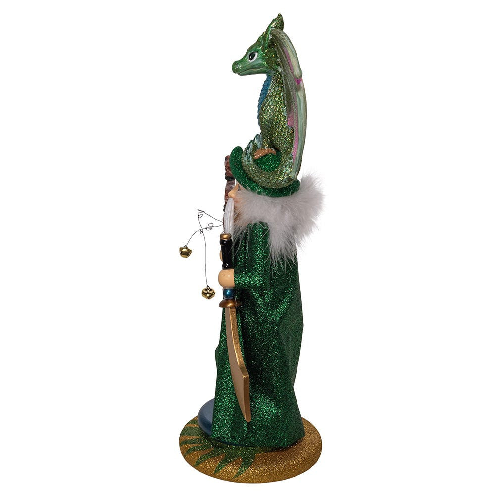 18" Hollywood Nutcrackers™ Wizard With Dragon Nutcracker