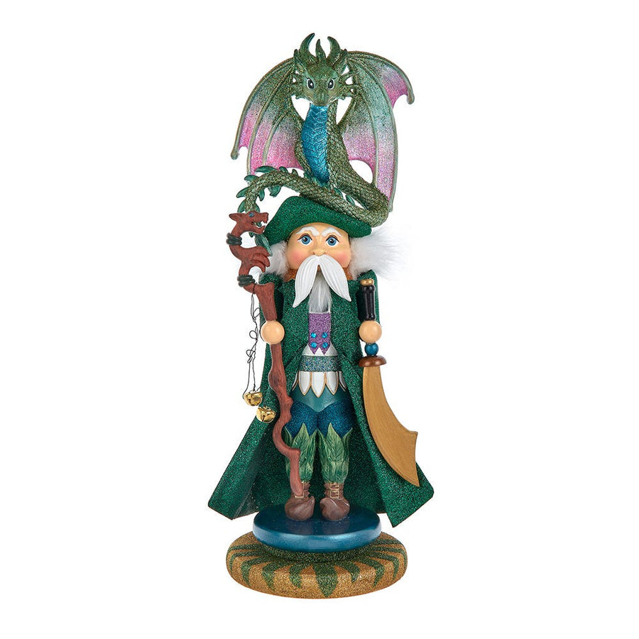 18" Hollywood Nutcrackers™ Wizard With Dragon Nutcracker