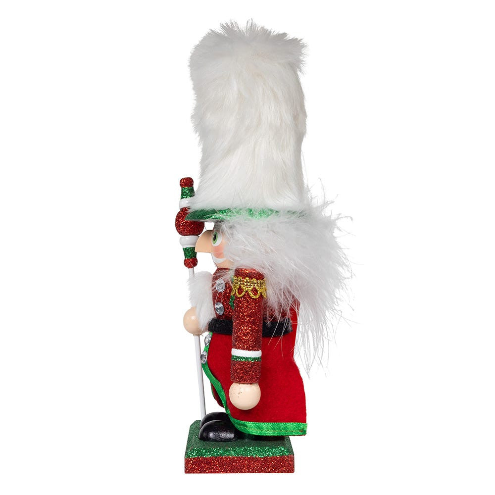 9" Hollywood Nutcrackers™ Red, Green & White Soldier Nutcracker