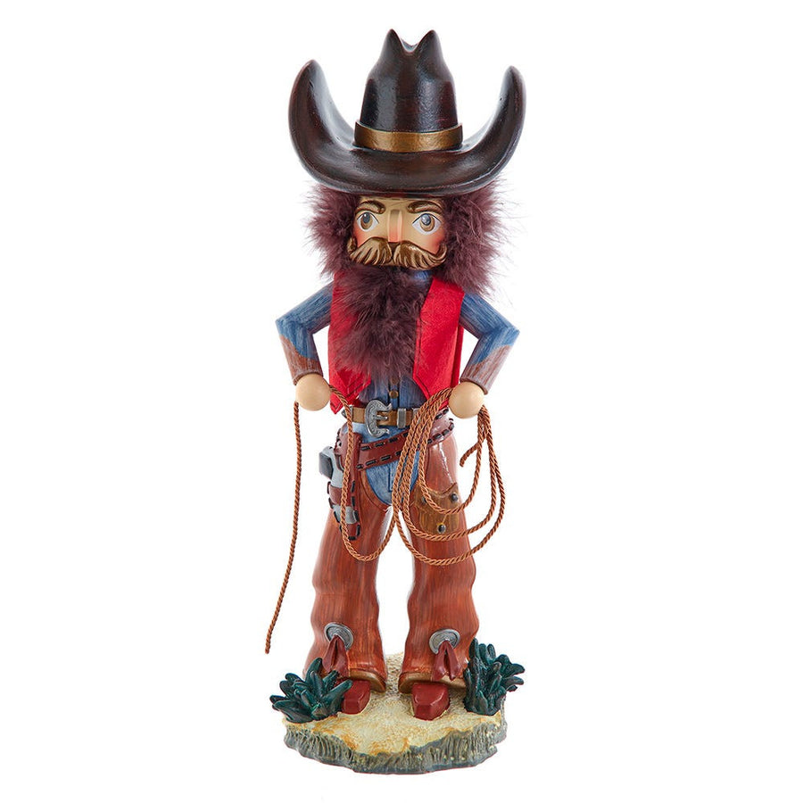 18" Hollywood Nutcrackers™ Cowboy With Lasso Nutcracker