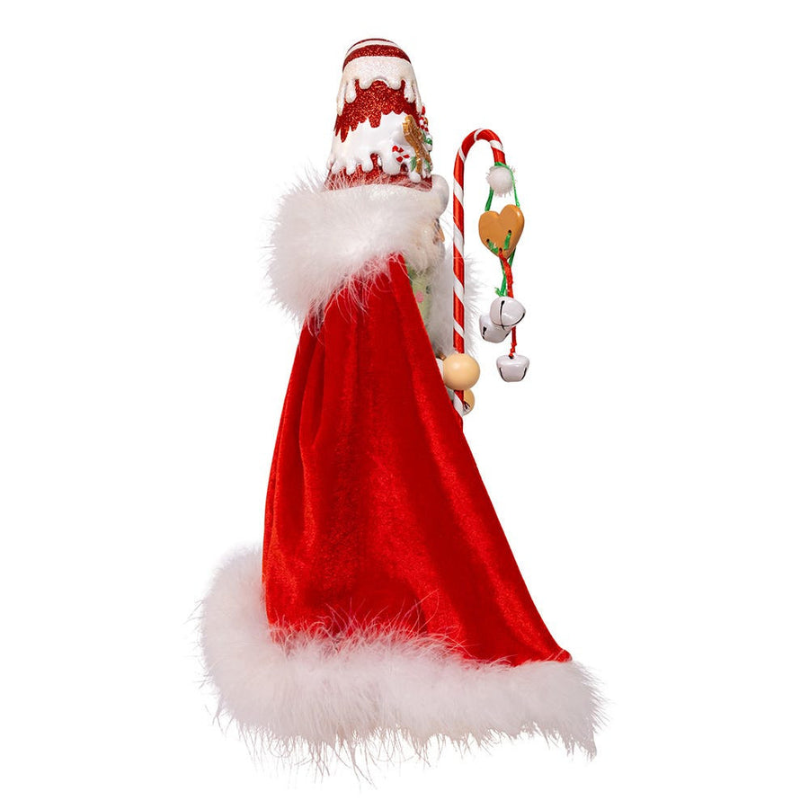 15" Hollywood Nutcrackers™ Gingerbread Candy Santa Nutcracker