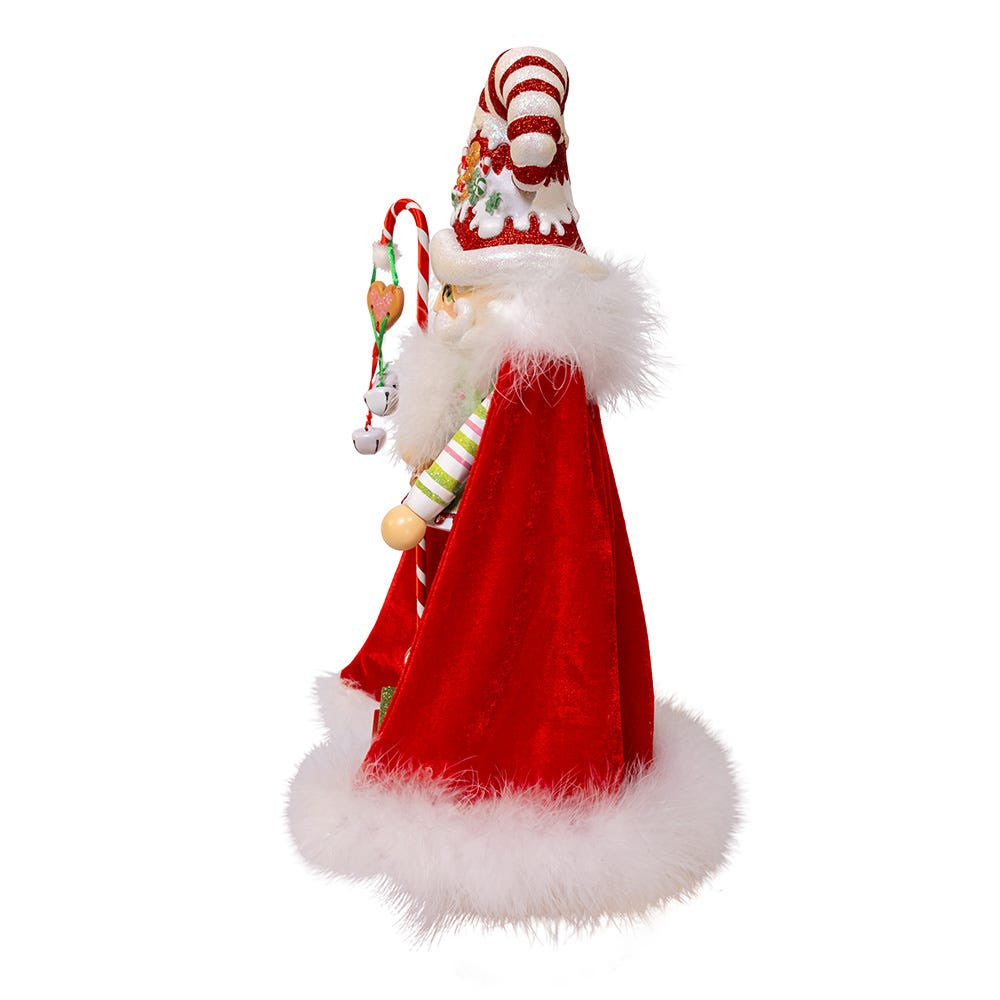15" Hollywood Nutcrackers™ Gingerbread Candy Santa Nutcracker