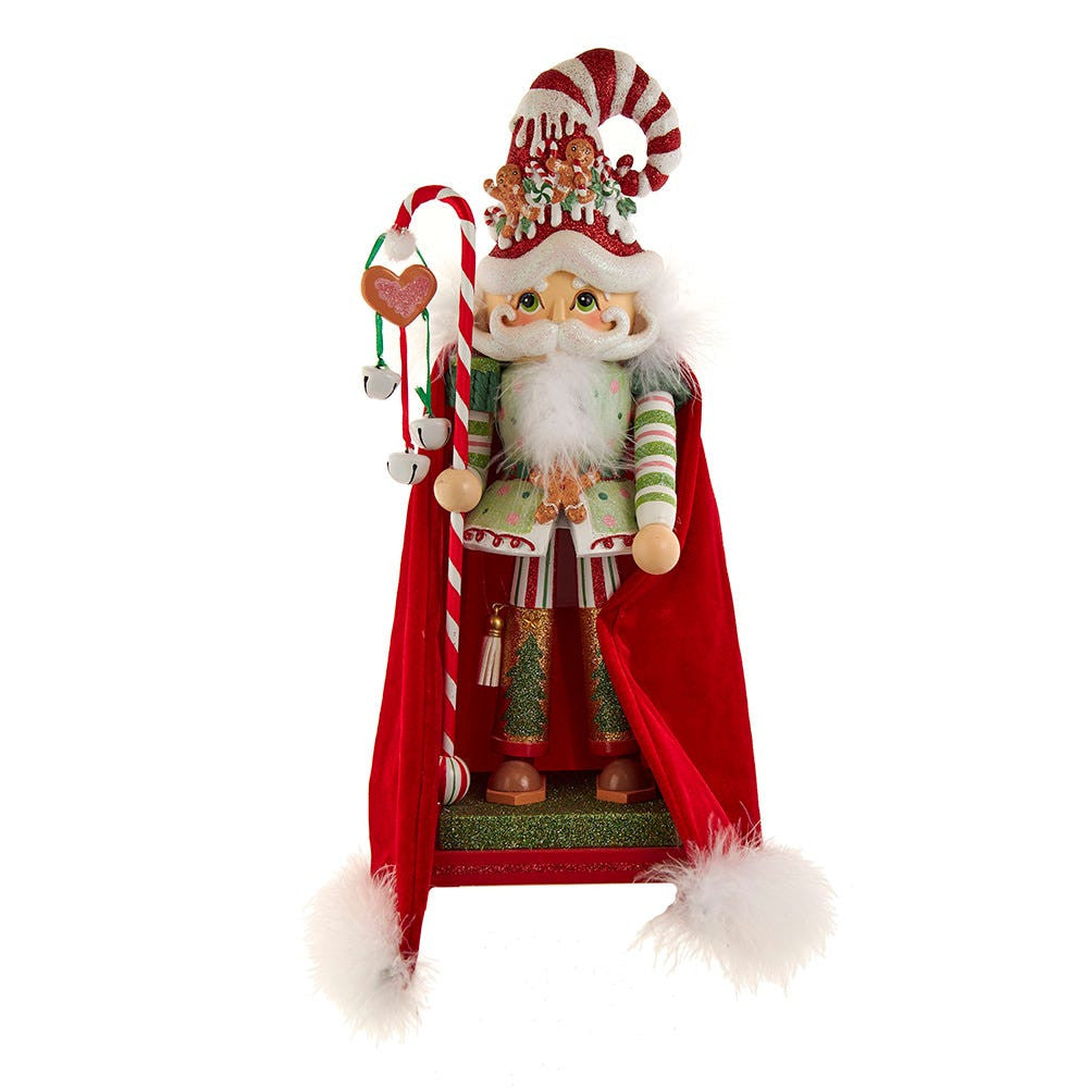 15" Hollywood Nutcrackers™ Gingerbread Candy Santa Nutcracker