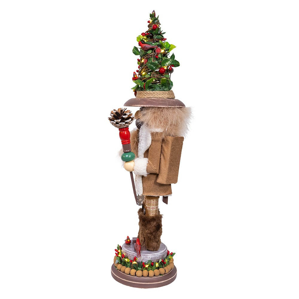 19" Hollywood Nutcrackers™ Battery Operated LED Birch Berries Nutcracker