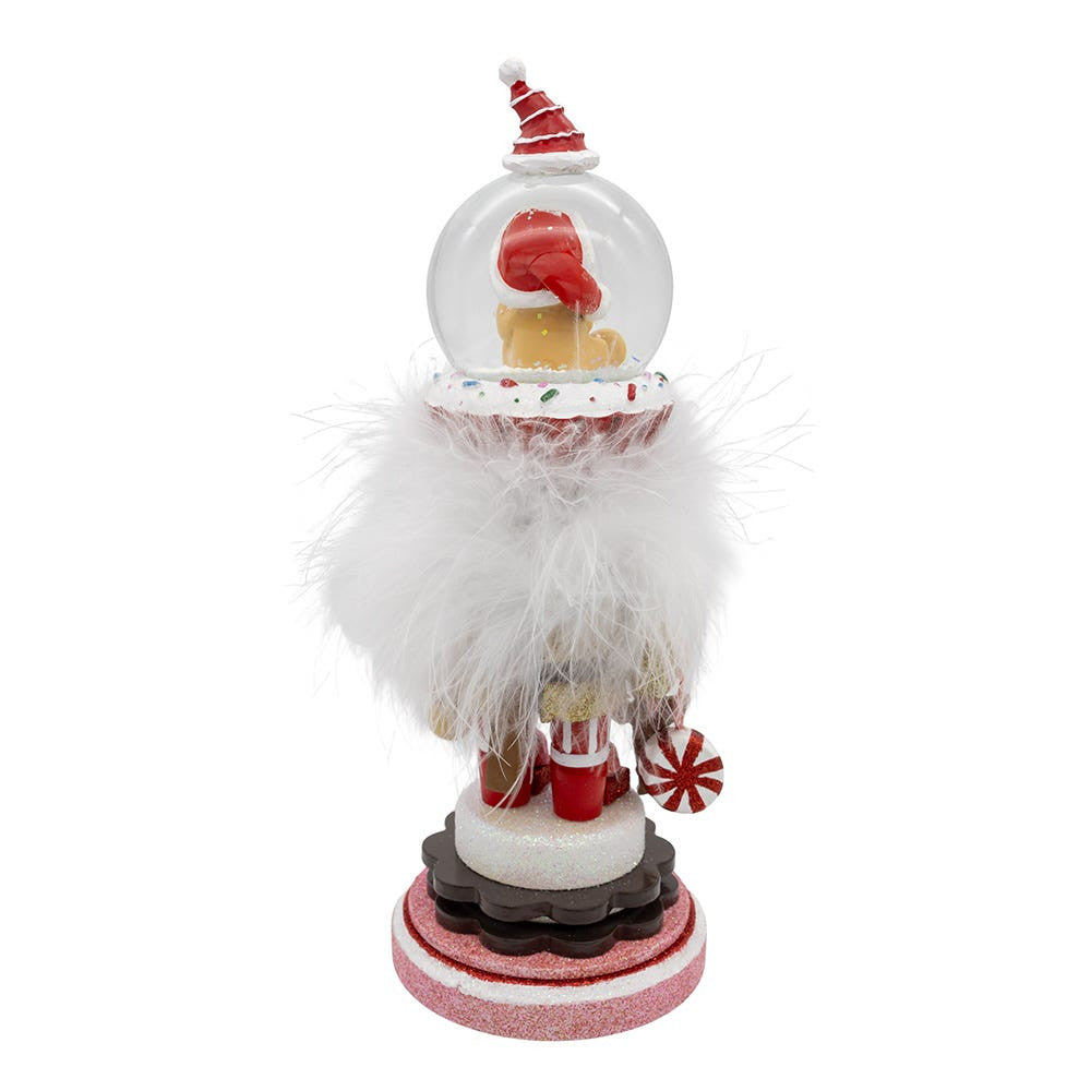 10" Hollywood Nutcrackers™ Gingerbread Water Globe Nutcracker