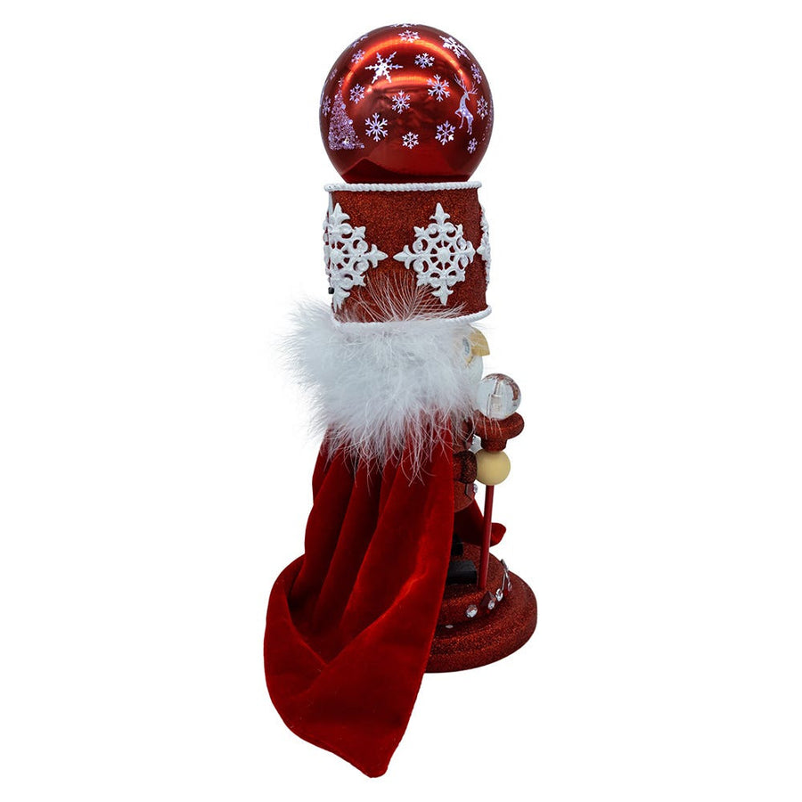 14.5" Hollywood Nutcrackers™ Musical Red Soldier With Water Globe Nutcracker