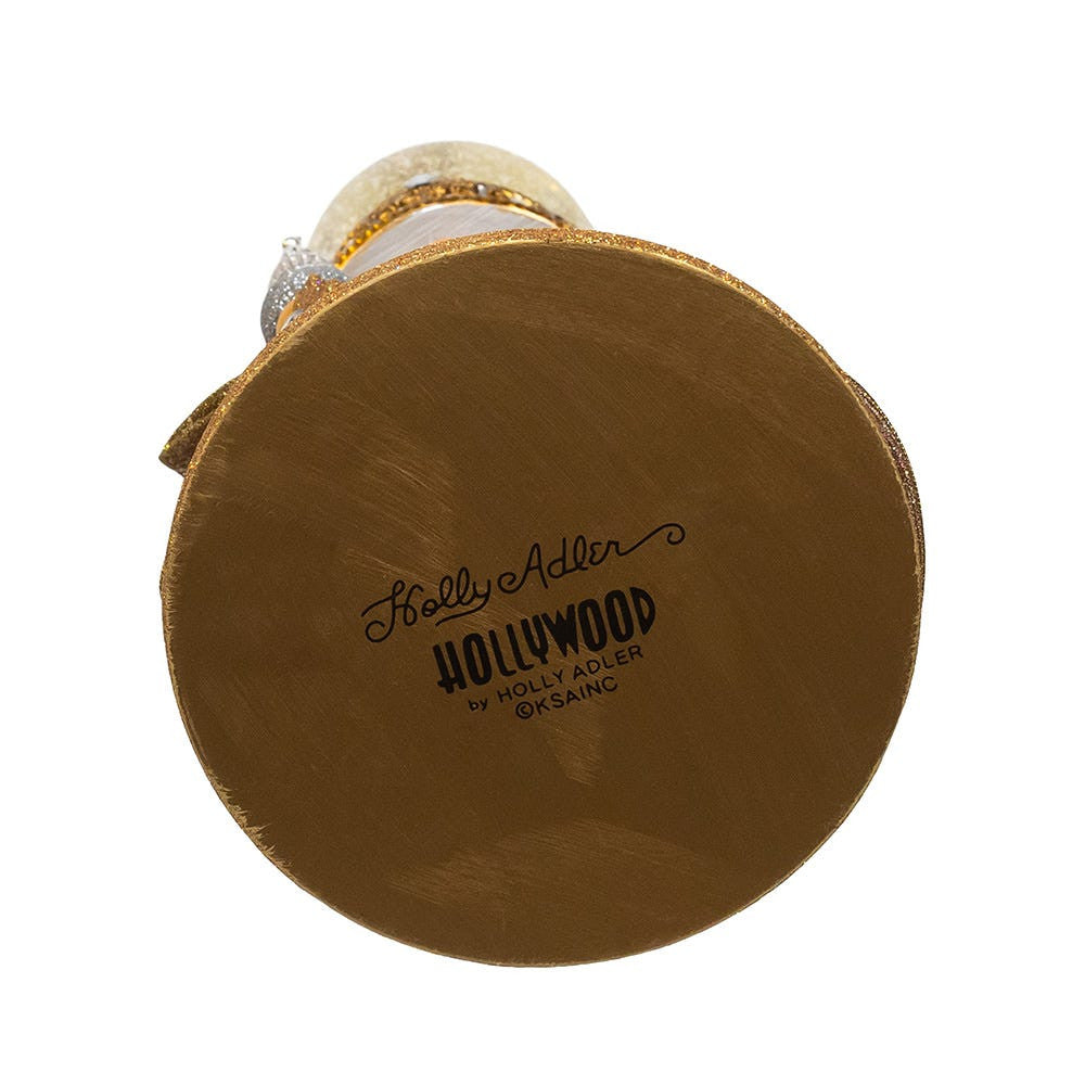 22" Hollywood Nutcrackers™ Musical Gold & Silver Nutcracker With Water Globe