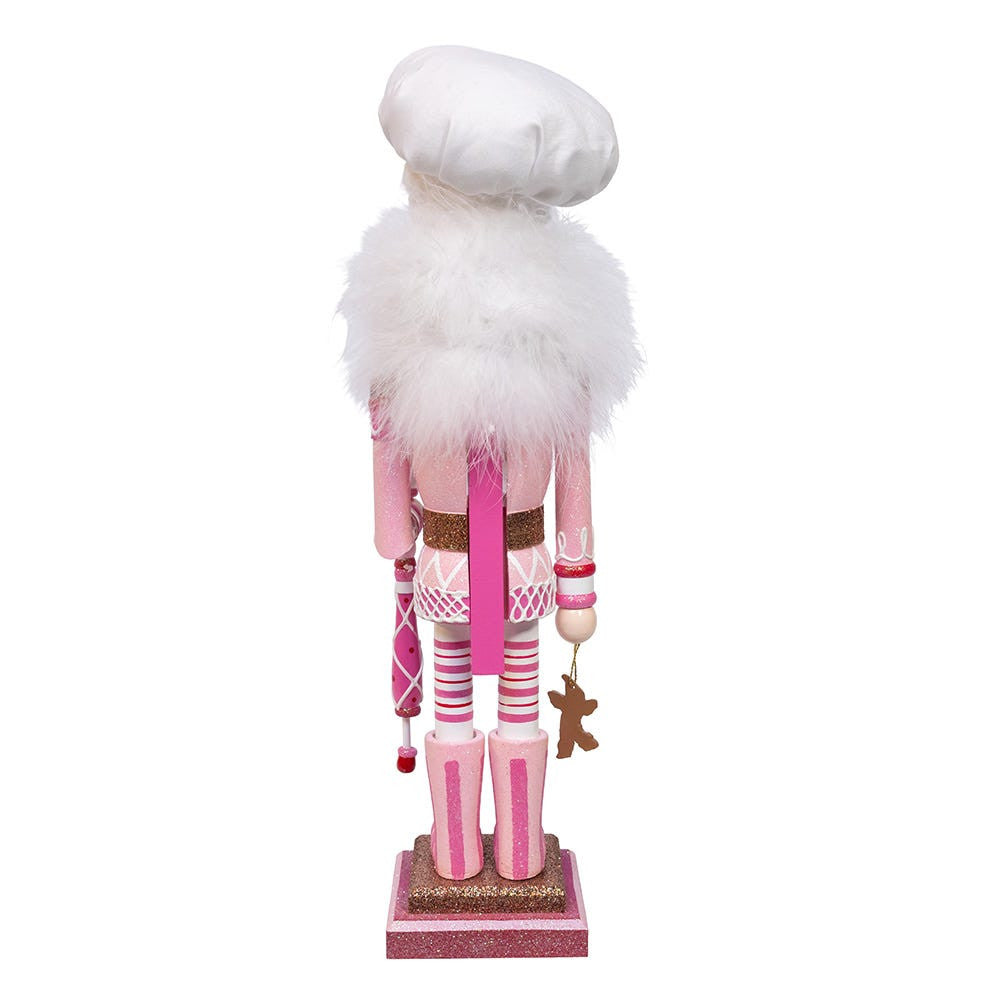 16" Hollywood Nutcrackers™ Pink Gingerbread Baker Nutcracker