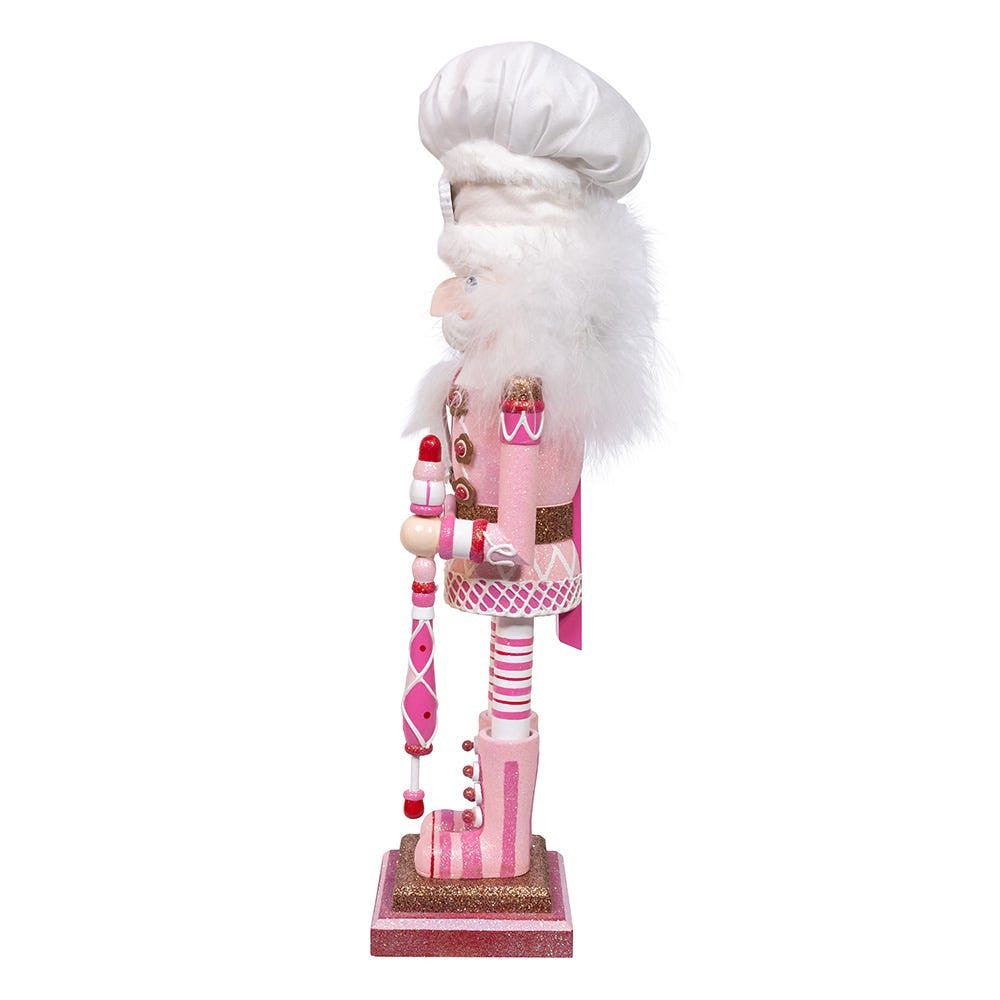 16" Hollywood Nutcrackers™ Pink Gingerbread Baker Nutcracker