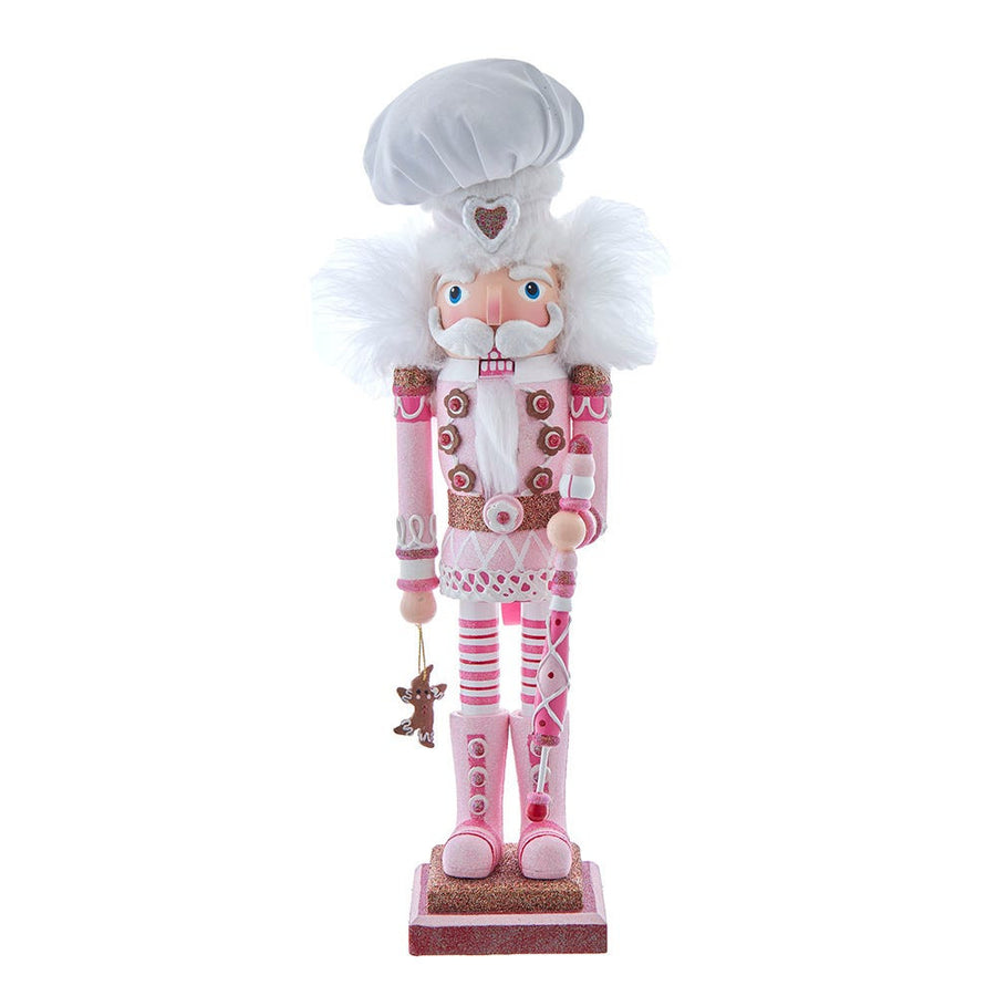 16" Hollywood Nutcrackers™ Pink Gingerbread Baker Nutcracker