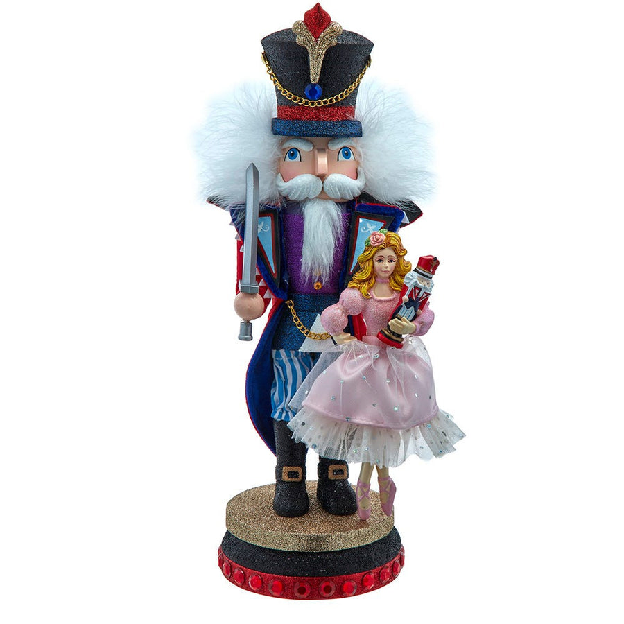 15" Hollywood Nutcrackers™ Prince With Clara Nutcracker