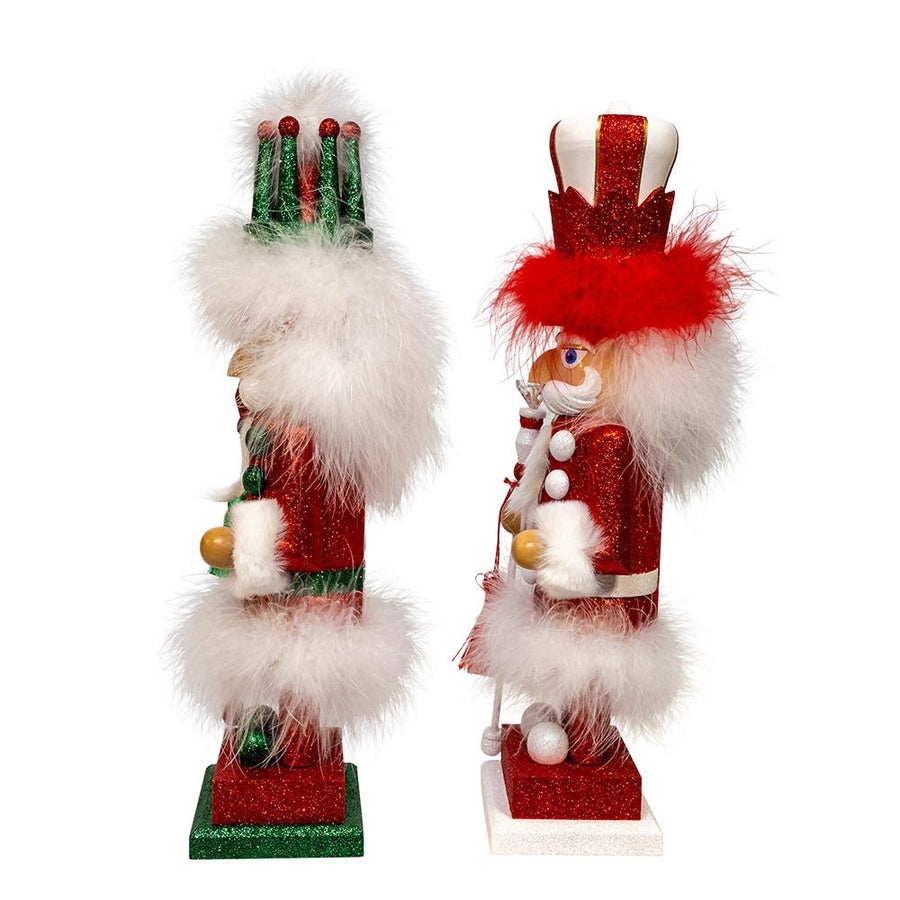 15" Hollywood Nutcrackers™ Red, White & Green Soldier Nutcrackers