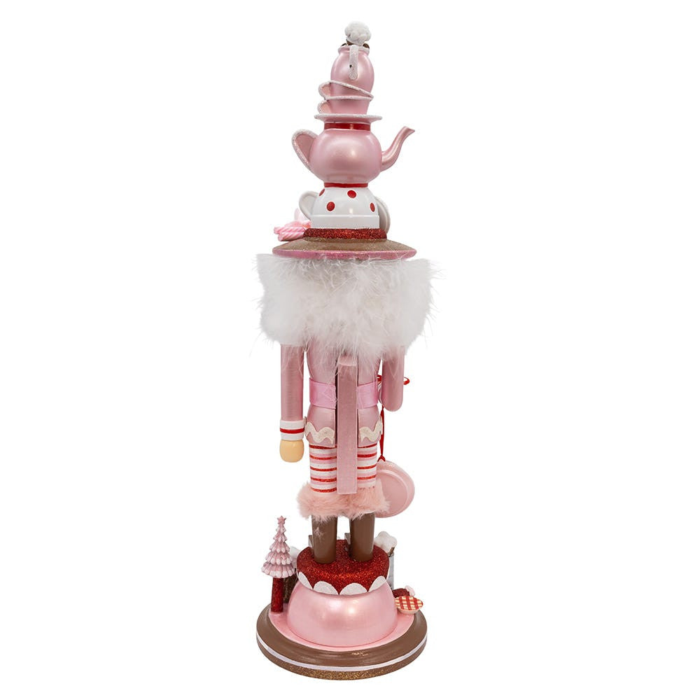 18" Hollywood Nutcrackers™ Pink Tea Nutcracker
