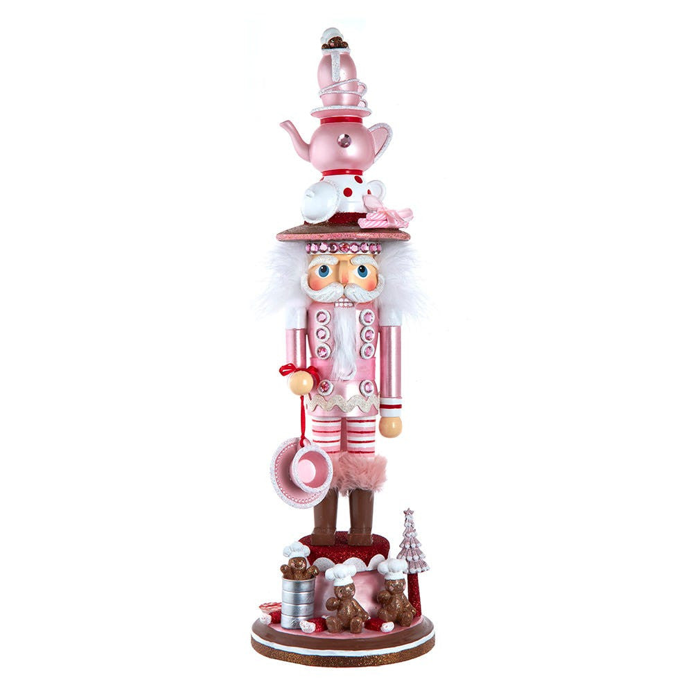 18" Hollywood Nutcrackers™ Pink Tea Nutcracker