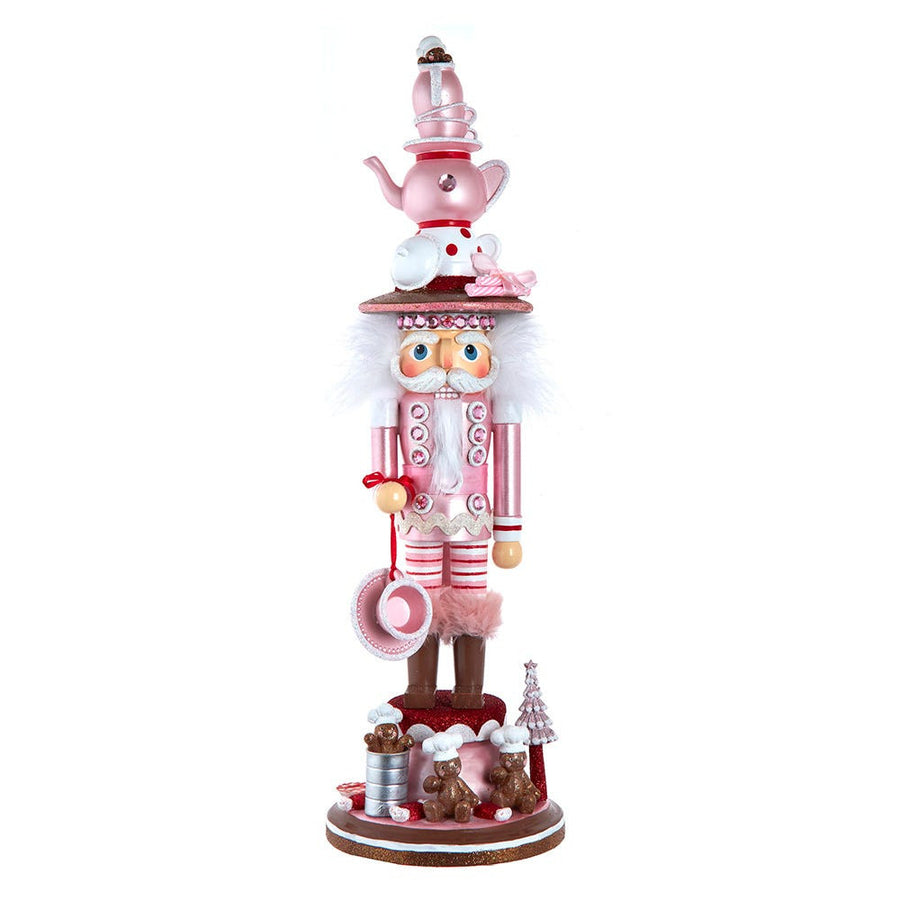 18" Hollywood Nutcrackers™ Pink Tea Nutcracker