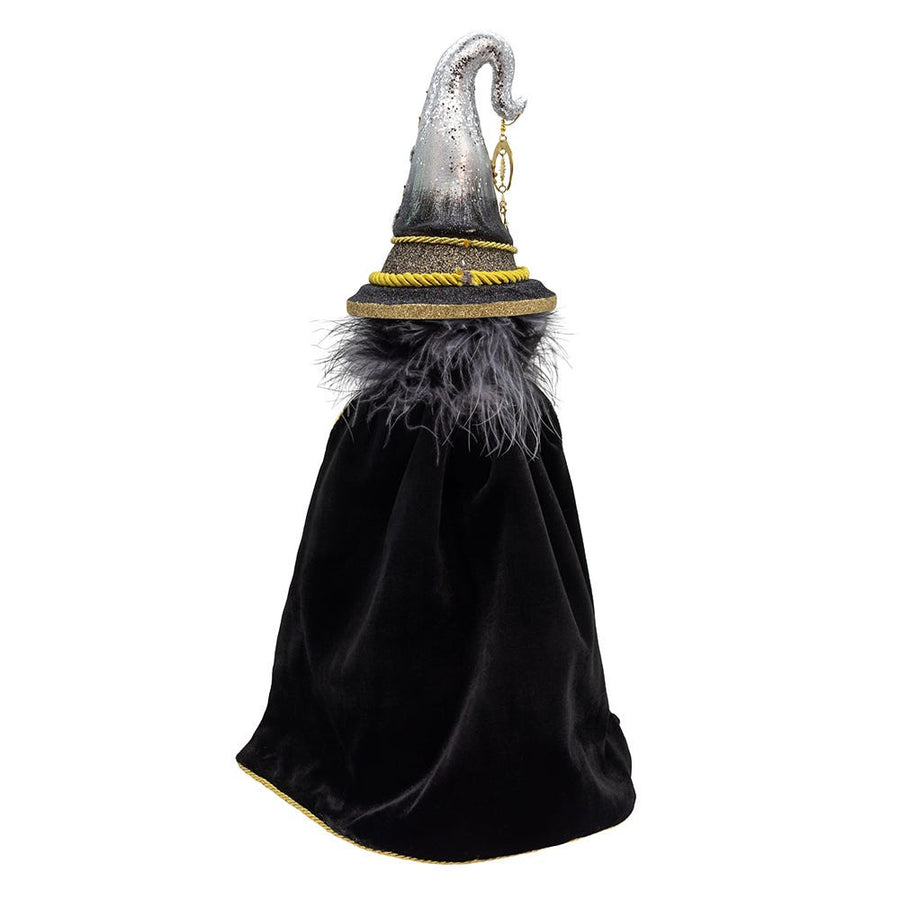 18" Hollywood Nutcrackers™ Black & Gold Wizard Nutcracker