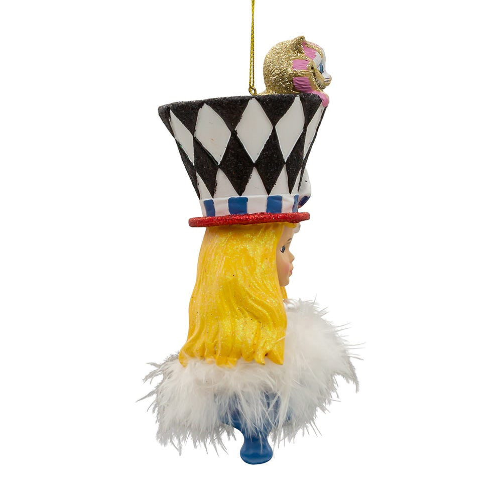 7" Holly Hats™ Alice Hat Ornament