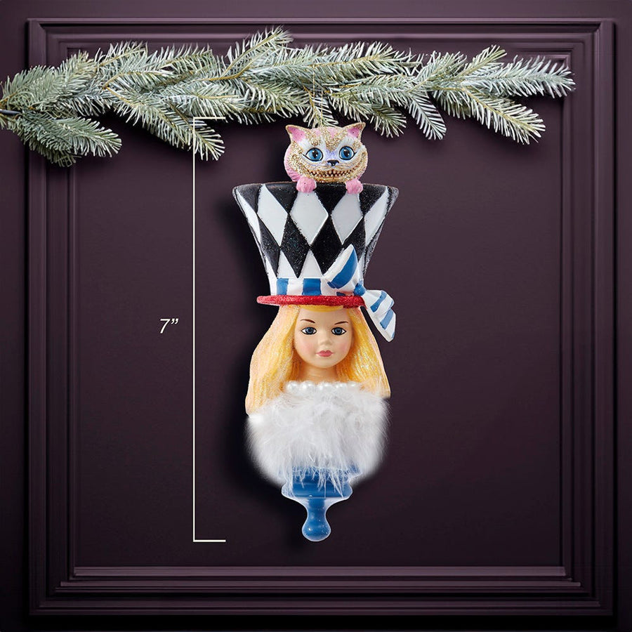 7" Holly Hats™ Alice Hat Ornament