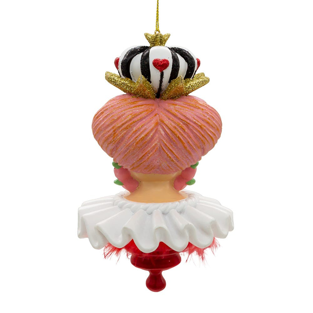 6.25" Holly Hats™ Queen Of Hearts Hat Ornament