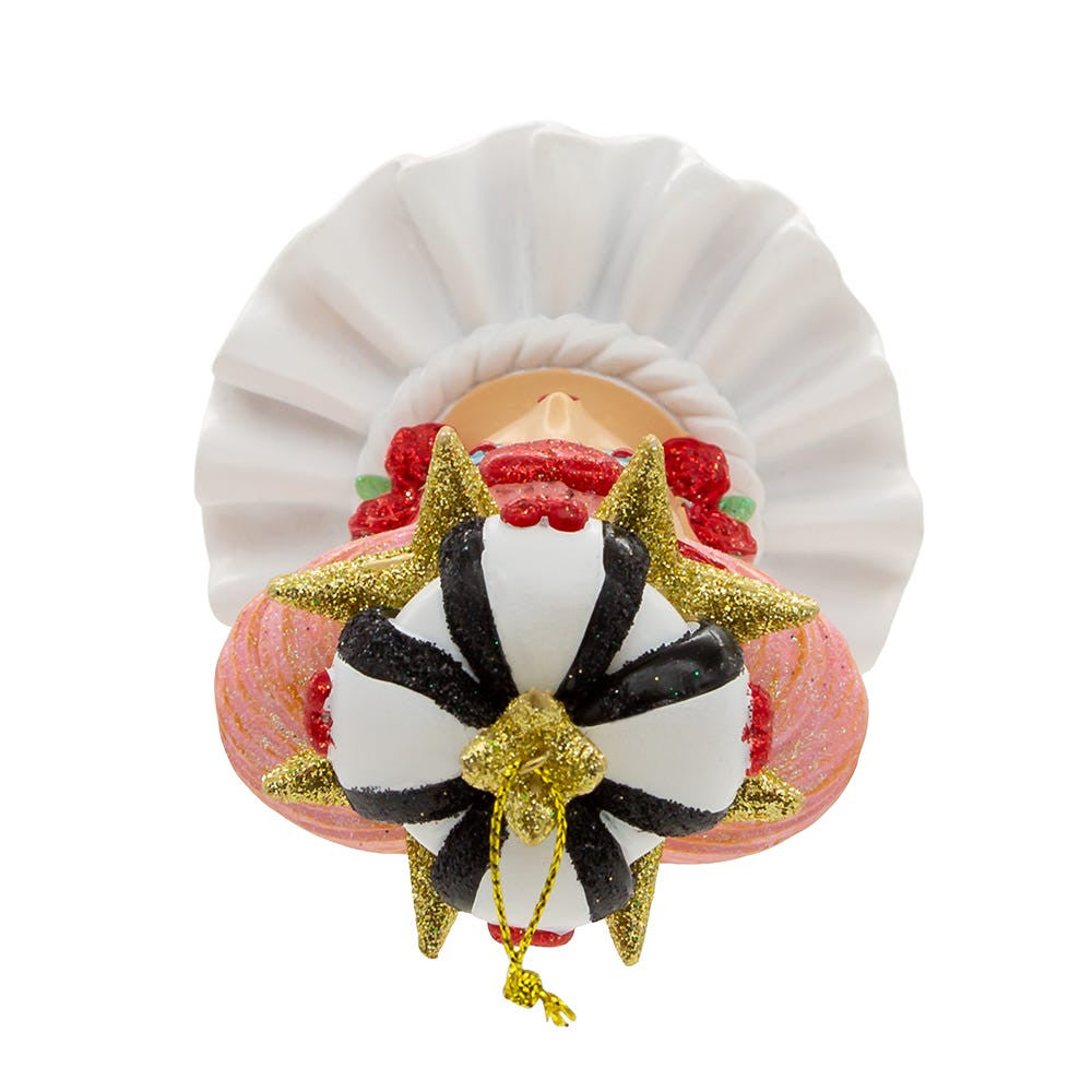 6.25" Holly Hats™ Queen Of Hearts Hat Ornament