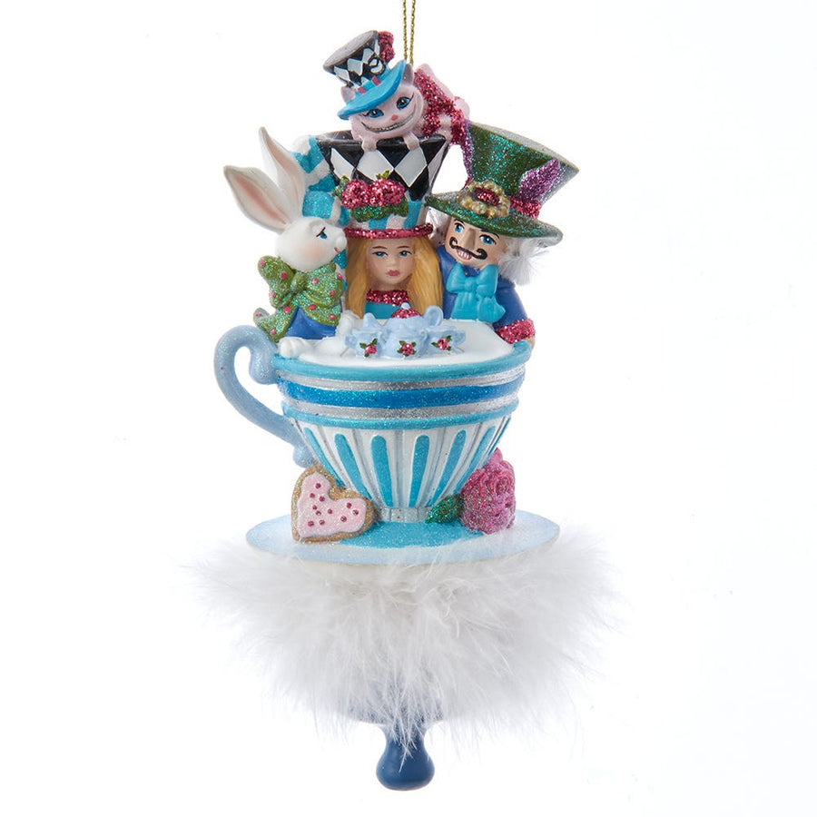 6.25" Holly Hats™ Alice & Friends Tea Party Hat Ornament