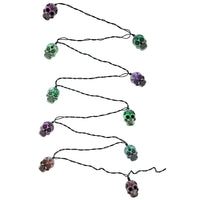 11.5' UL 10L RGB LED Sugar Skull Light Set