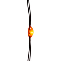 10' Battery-Operated 25L Orange LED Fairy Lights