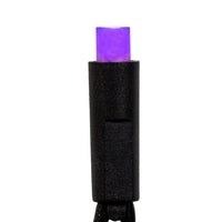 24.5' UL 50L 5MM Purple Frost Wide Angle LED Connectible Light Set