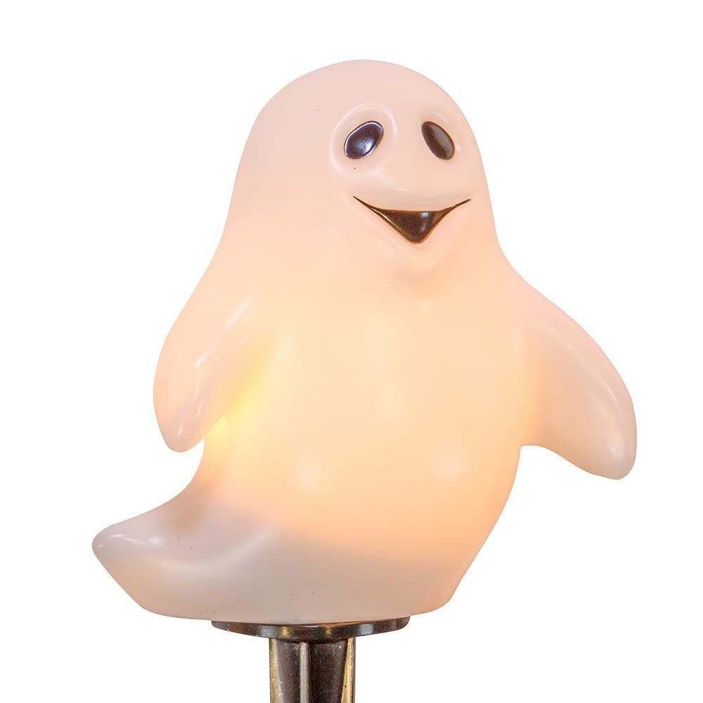 14.4" Lighted C7 Ghost Connectible Yard Stakes