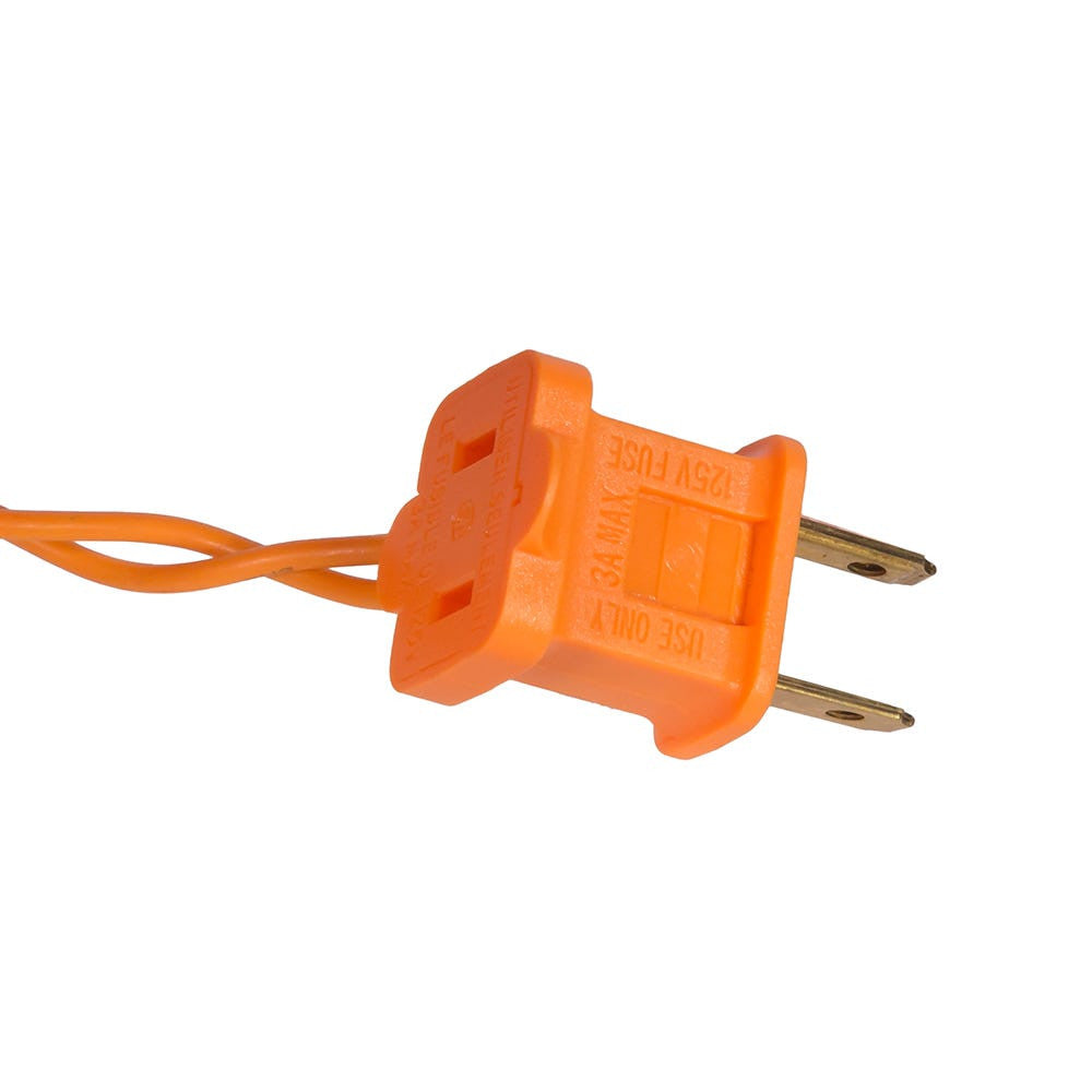5' Pre-Lit Orange Incandescent Orange Slim Tree