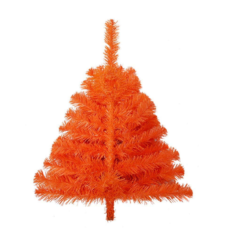 24" Pre-Lit Halloween Orange Wall Tree With Orange Incandescent Lights